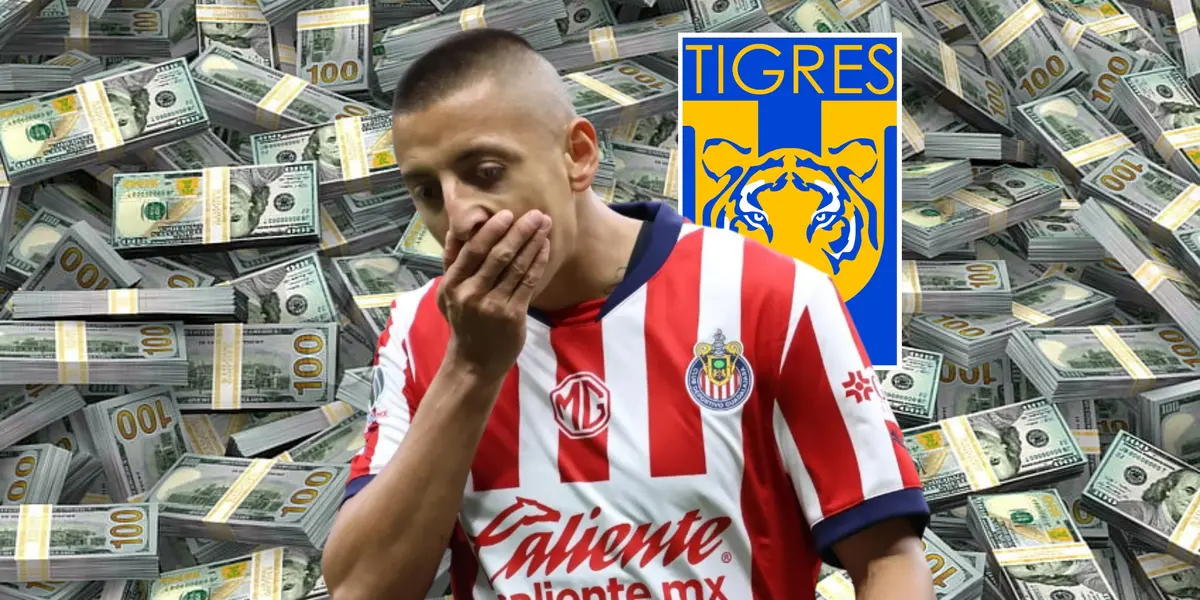 Roberto Alvarado co nChivas / Foto: Getty Images