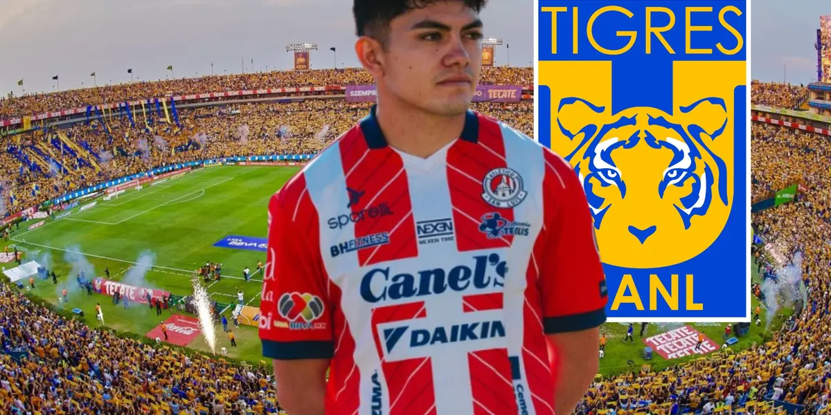 Ronaldo Nájera con Atlético de San Luis /Foto: Especial