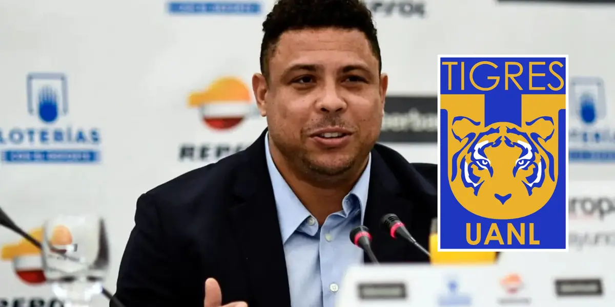 Ronaldo Nazario Foto: Antena 2 y Escudoteca