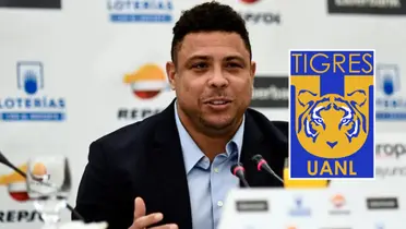 Ronaldo Nazario Foto: Antena 2 y Escudoteca