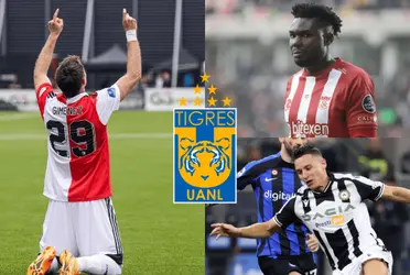 Santi Giménez llegó a los 22 goles esta temporada y solo un jugador ex de Tigres lo supera