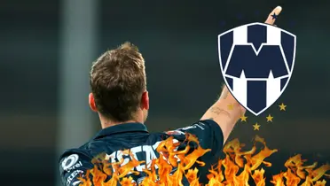 Sergio Canales, jugador de Rayados Foto: Rayados, Pexels y Escudoteca