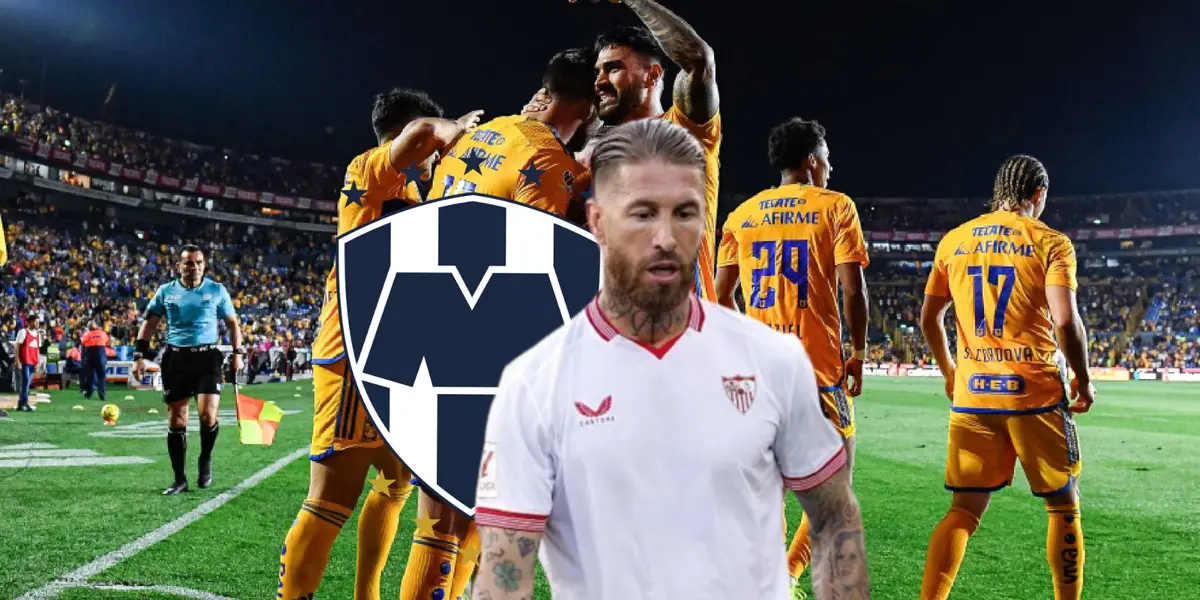 Sergio Ramos Foto: Sevilla FC, Tigres UANL y Escudoteca