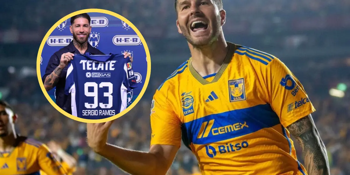 Sergio Ramos y André Pierre Gignac