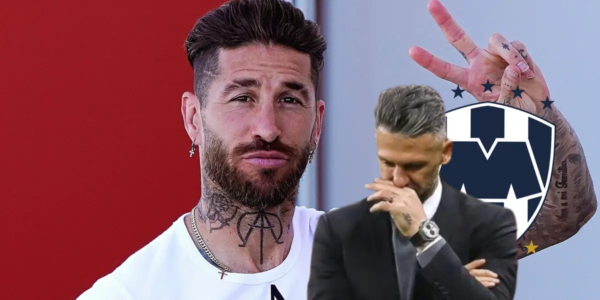 Sergio Ramos y Martín Demichelis Foto: Sergio Ramos y Yahoo