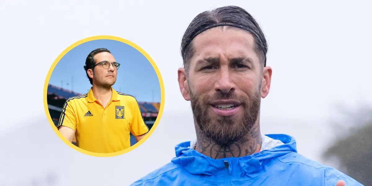 Sergio Ramos y Mauricio Culebro Foto: Rayados y Tigres UANL