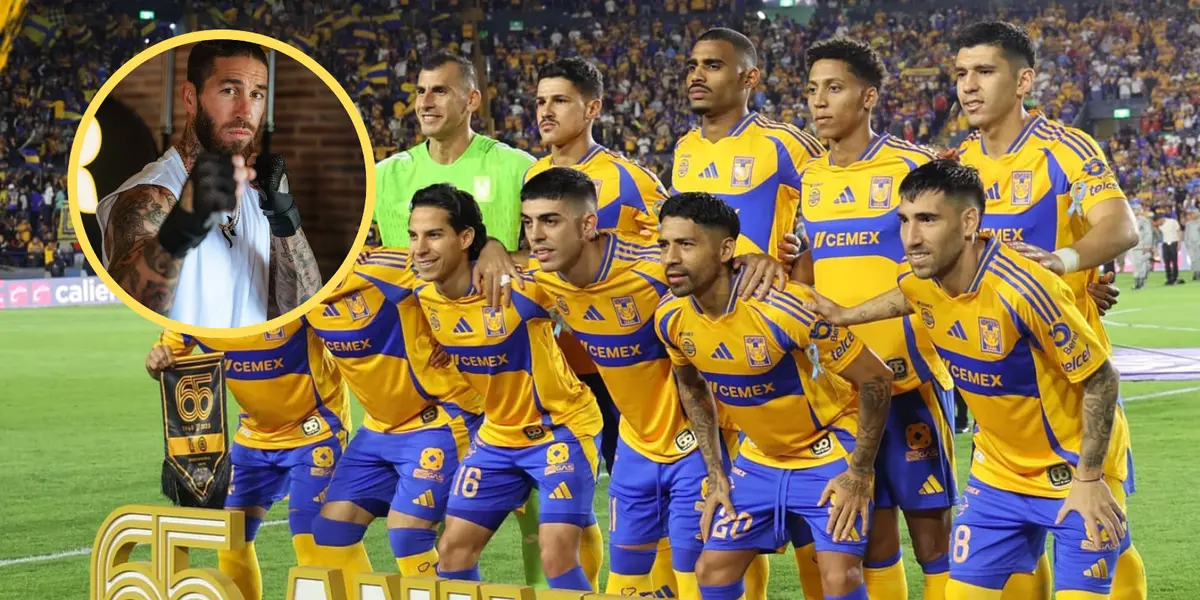 Sergio Ramos y Tigres Foto: Sergio Ramos y Tigres UANL