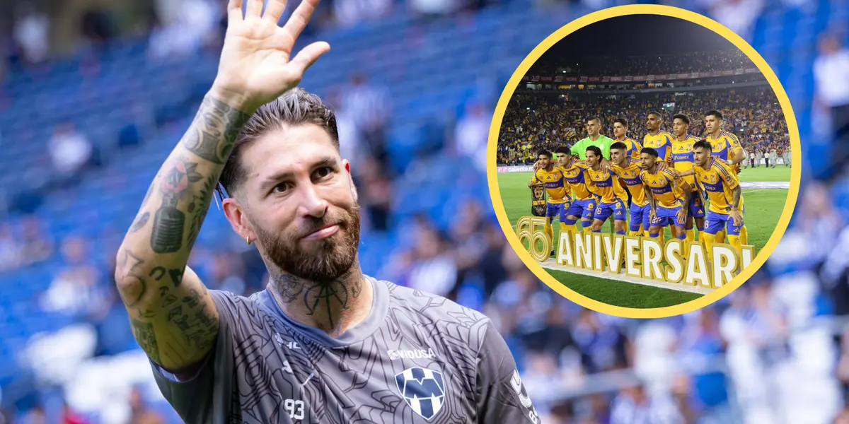 Sergio Ramos y Tigres UANL Foto: Rayados y Tigres UANL