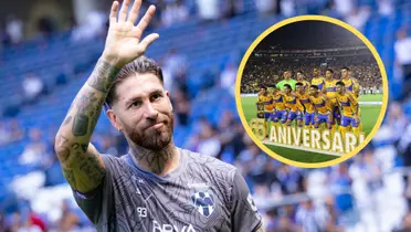 Sergio Ramos y Tigres UANL Foto: Rayados y Tigres UANL