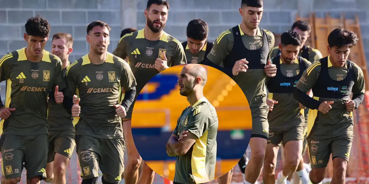 Siguen las sesiones de entrenamiento en Tigres en esta Fecha FIFA Foto: Tigres UANL
