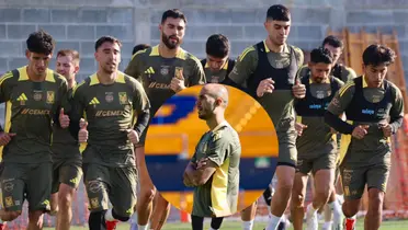 Siguen las sesiones de entrenamiento en Tigres en esta Fecha FIFA Foto: Tigres UANL
