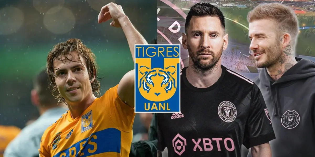 Sorpresa total en Tigres, pues Sebastián Córdova estaría en la mira del Inter Miami