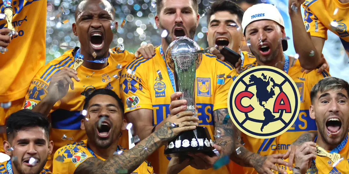 Tigres Campeón Foto: Liga MX y Escudoteca