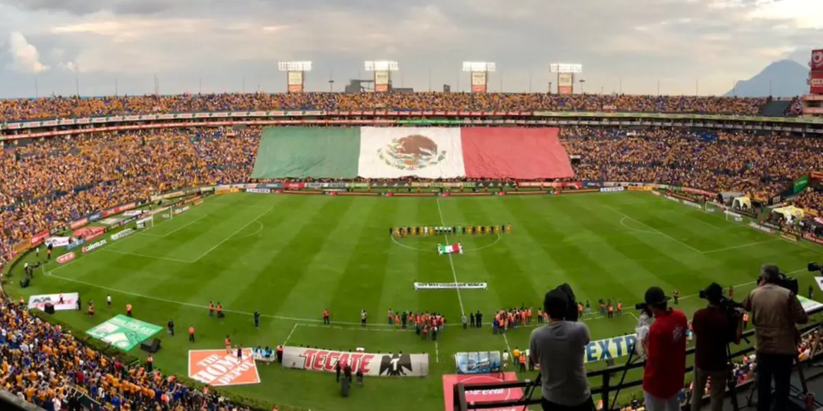 Tigres celebrando el día de la bandera / @ TigresOficial