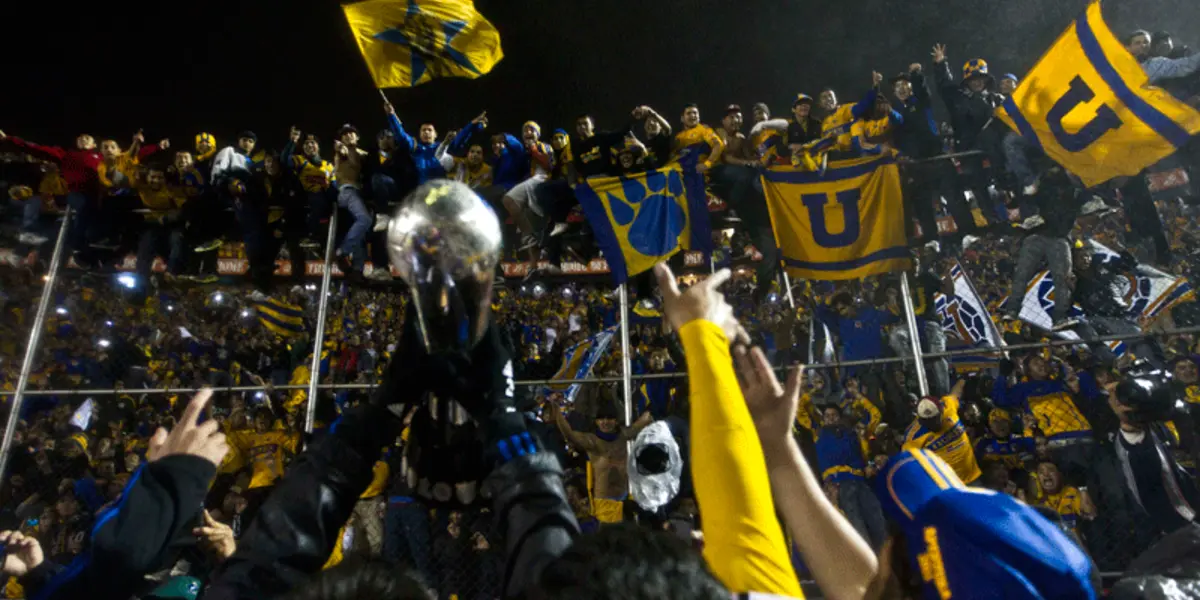 Tigres celebrando la finalización de la sequía / Foto: El Economista