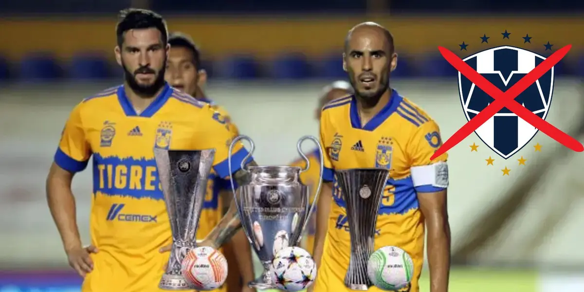 Tigres con las copas de Europa/FOTO: Futbol Total
