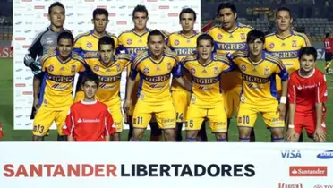 Tigres durante su primer participación en Libertadores / Foto: Tigres