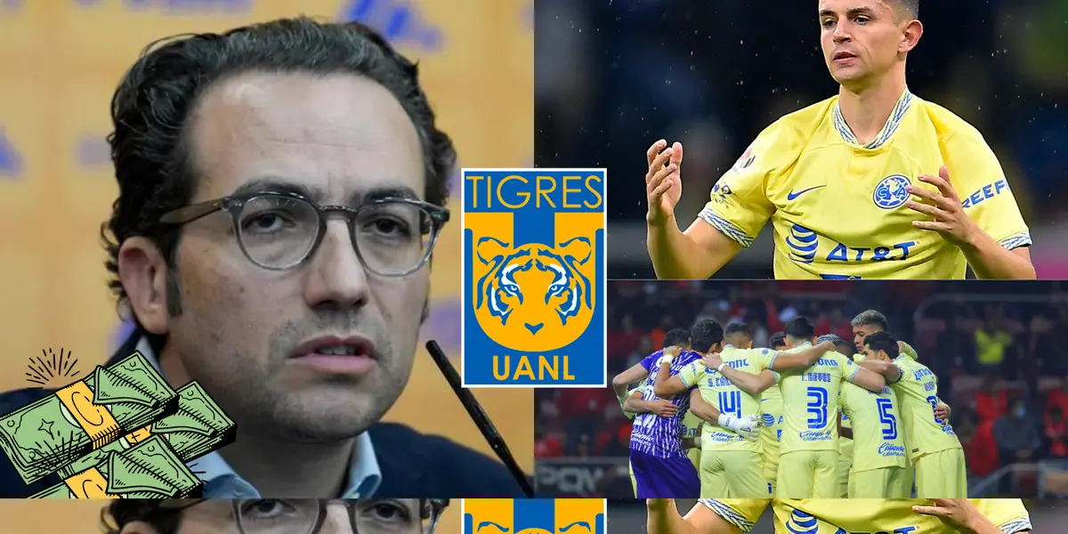 Tigres le ‘baja’ un fichaje al América rumbo al Apertura 2023