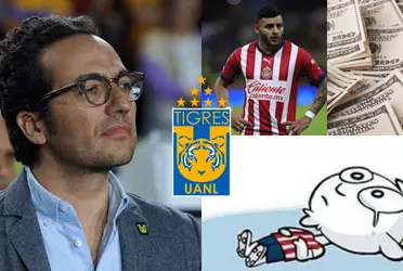 Tigres le puede quitar a Chivas un jugador muy importante de cara al verano 2023