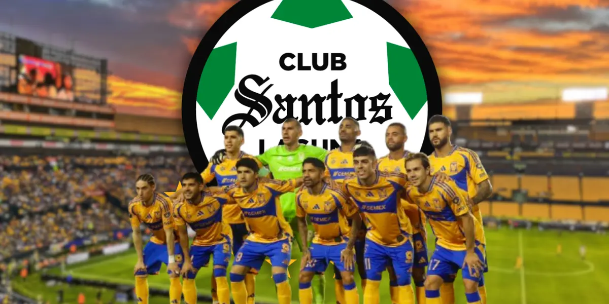 Tigres recibe a Santos Laguna esta tarde en una nueva fecha de la Liga MX Foto: Tigres, Escudoteca