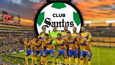 Tigres recibe a Santos Laguna esta tarde en una nueva fecha de la Liga MX Foto: Tigres, Escudoteca