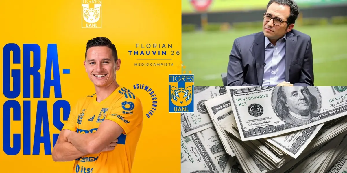 Tigres tuvo que desembolsar varios millones por Thauvin en su paso por los felinos