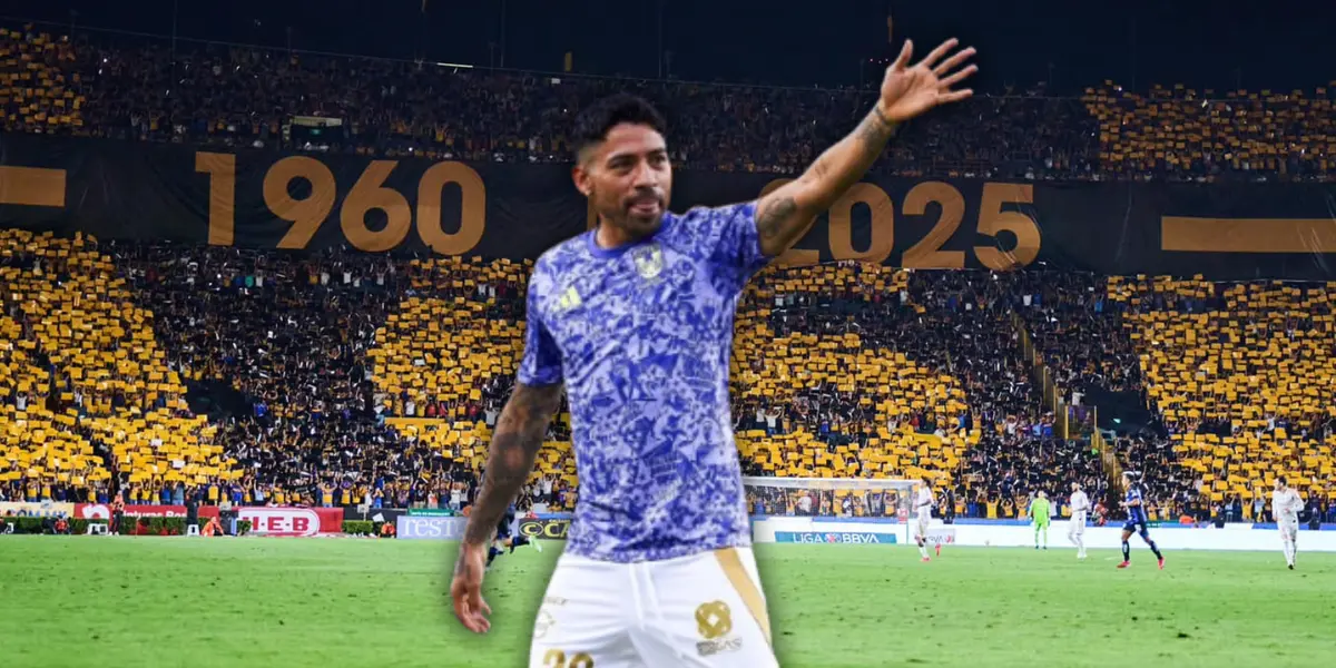 Tigres UANL de aniversario Foto: Tigres