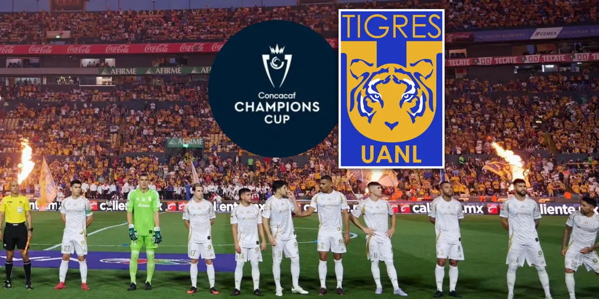 Tigres UANL Foto: Tigres, Concacaf y Escudoteca