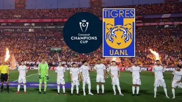 Tigres UANL Foto: Tigres, Concacaf y Escudoteca