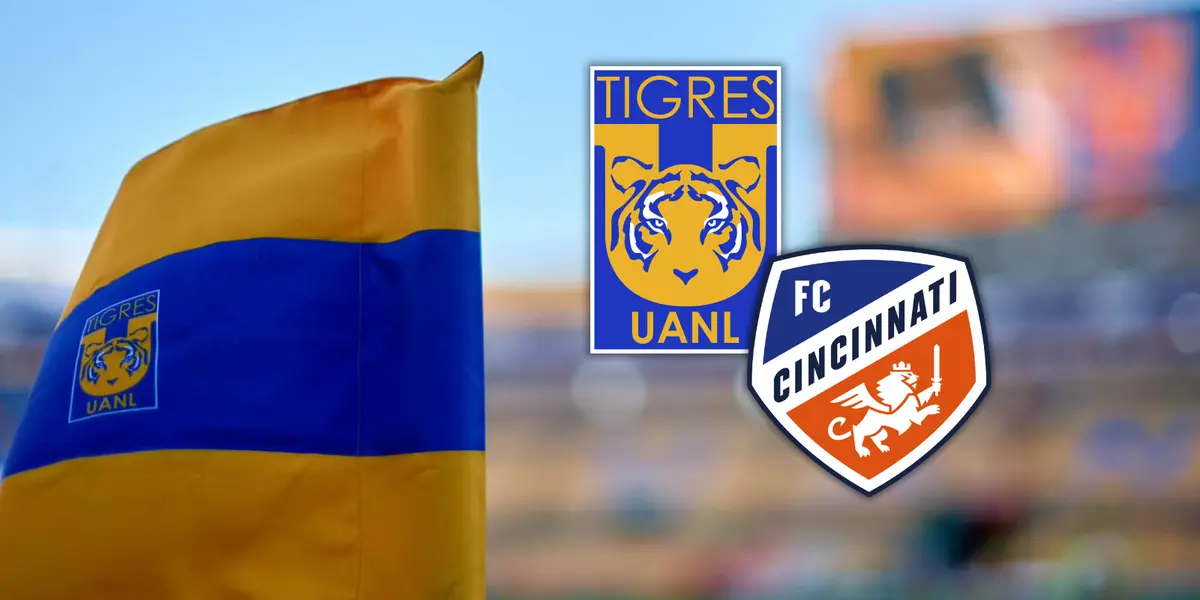 Tigres UANL vs Cincinnati Foto: Tigres y Escudoteca