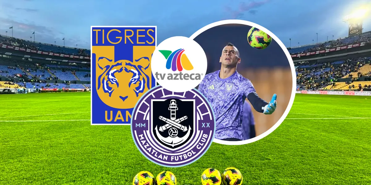 Tigres UANL vs Mazatlán Foto: Escudoteca y Tigres UANL