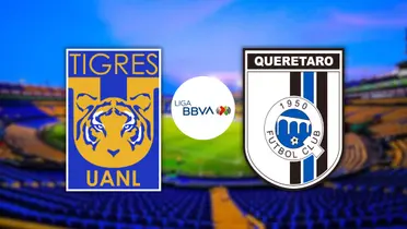 Tigres UANL vs Querétaro Foto: Tigres y Escudoteca
