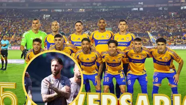 Tigres UANL y Sergio Ramos Foto: Tigres UANL y Rayados