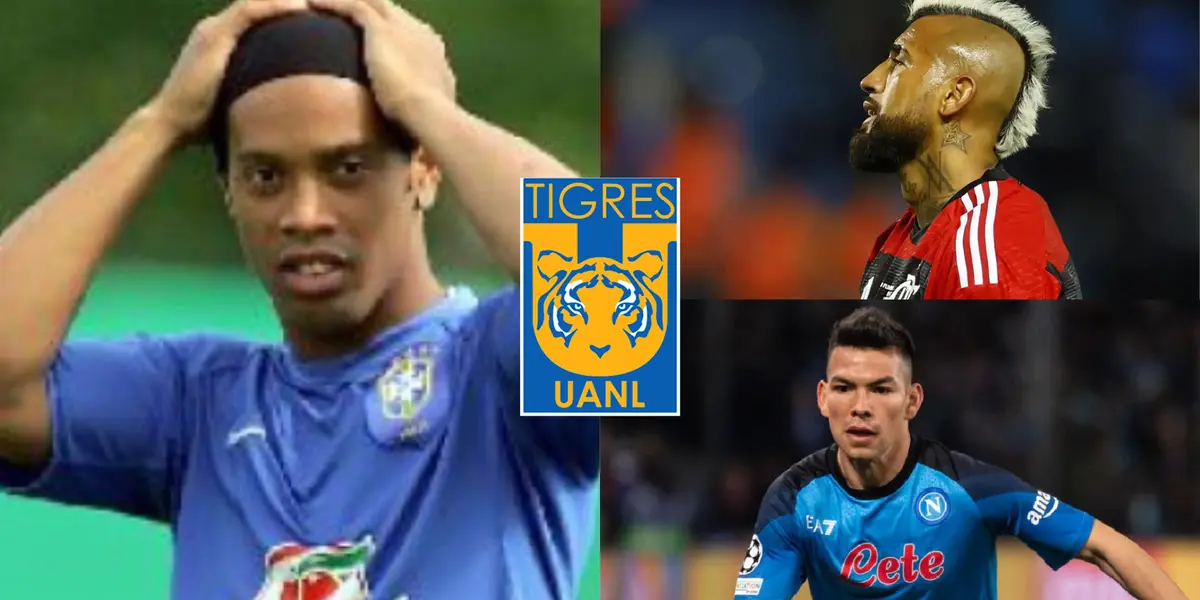 Tigres va con todo por el fichaje de un futbolista que sorprendió a Ronaldinho