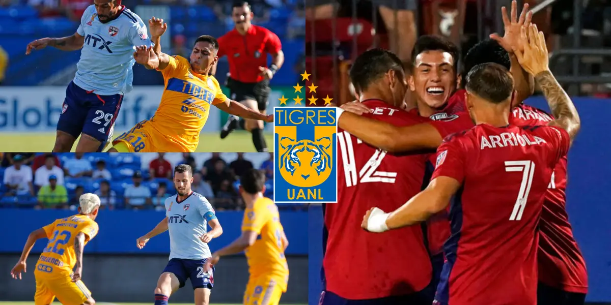 Tigres venció a Dallas con autoridad el sábado en el Toyota Stadium