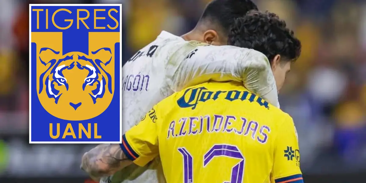 Tigres visita al América con una importante racha por romper Foto: Club América y Escudoteca