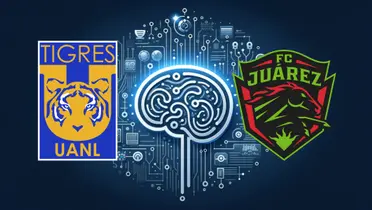 Tigres vs Juárez Foto: SCIweb y Escudoteca