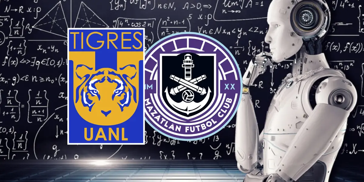 Tigres vs Mazatlán Foto: EOM y Escudoteca