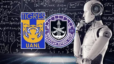 Tigres vs Mazatlán Foto: EOM y Escudoteca