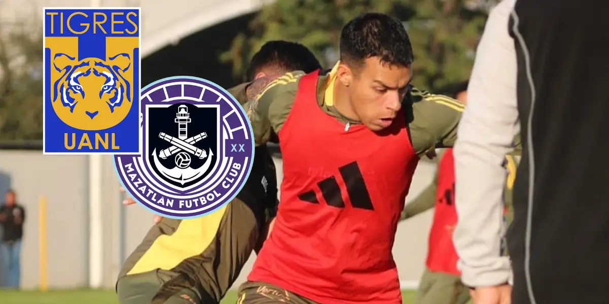 Tigres vs Mazatlan Foto: Tigres UANL y Escudoteca