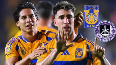 Tigres vs Mazatlán Foto: Tigres UANL y Escudoteca
