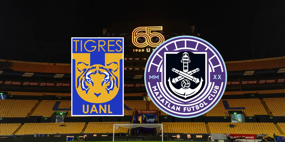 Tigres vs Mazatlán Foto. Tigres UANL y Escudoteca