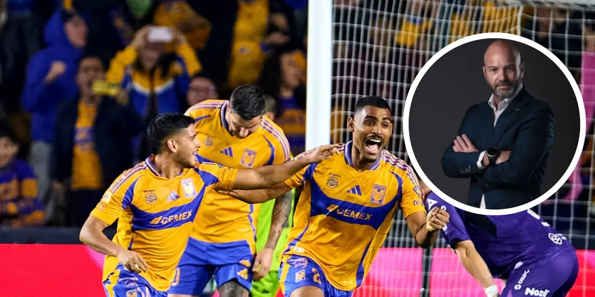 Tigres vs Mazatlán y Luis García Foto: Tigres UANL y TV Azteca