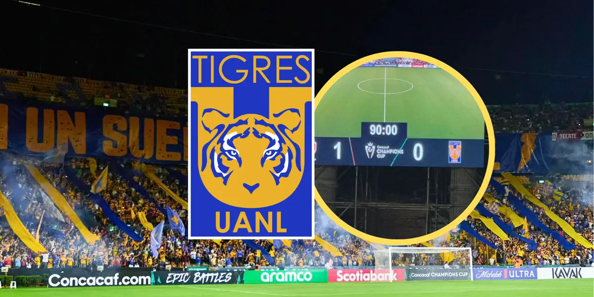 Tigres vs Real Estelí Foto: Captura de X, Escudoteca y Tigres UANL