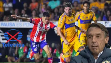 Tigres vs San Luis y Azcárraga con Televisa/FOTO: Futbol Total