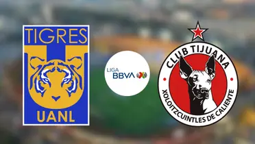 Tigres vs Xolos Foto: Escudoteca y Club Tigres