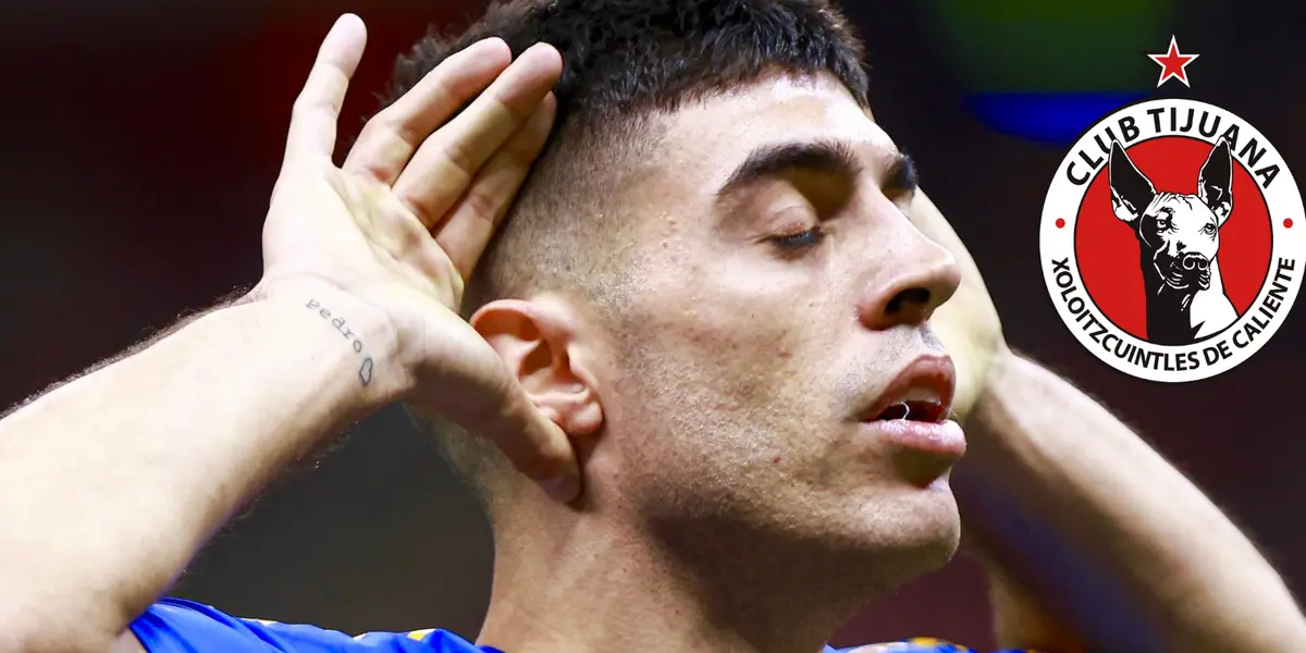 Tigres vs Xolos Foto: Tigres UANL y Escudoteca