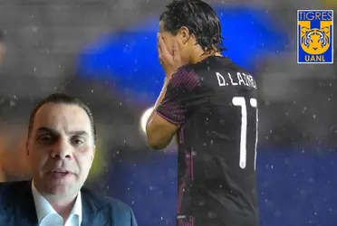 Tras las palabras de Martinoli luego de ver a Lainez celebrando haber ganado la Copa Oro, ahora podría salir de Tigres