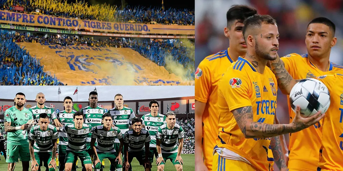 Un jugador de Santos comentó que la afición de Tigres no pesa tanto y lo humillaron a través de redes sociales