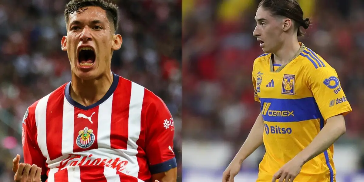 Un posible trueque entre Chivas y Tigres incluiría a Flores y a Chiquete / Fotos: X